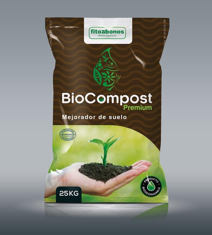 Abono orgánico compostado 25 kg